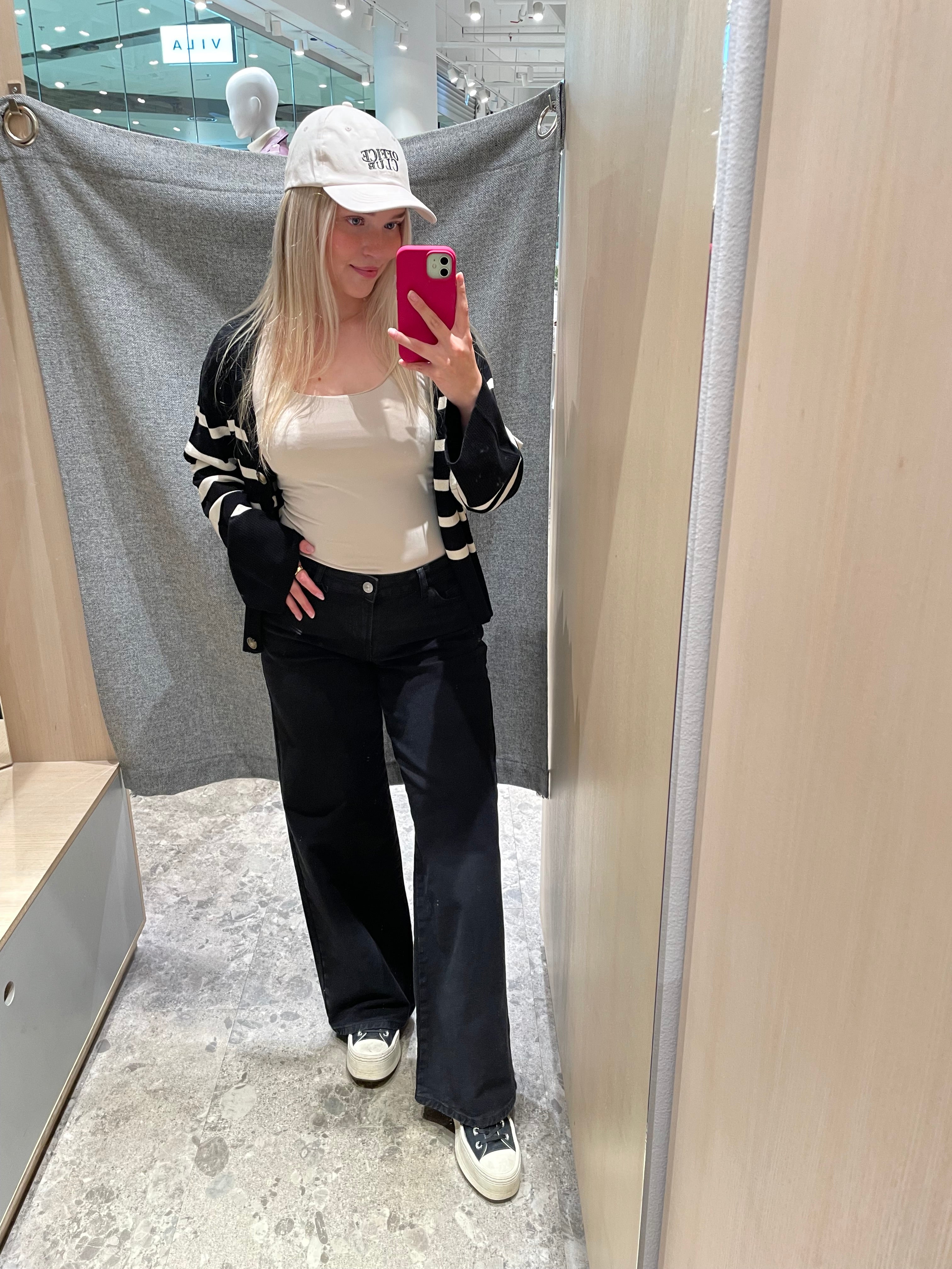 PCSELMA Jeans - Black Denim